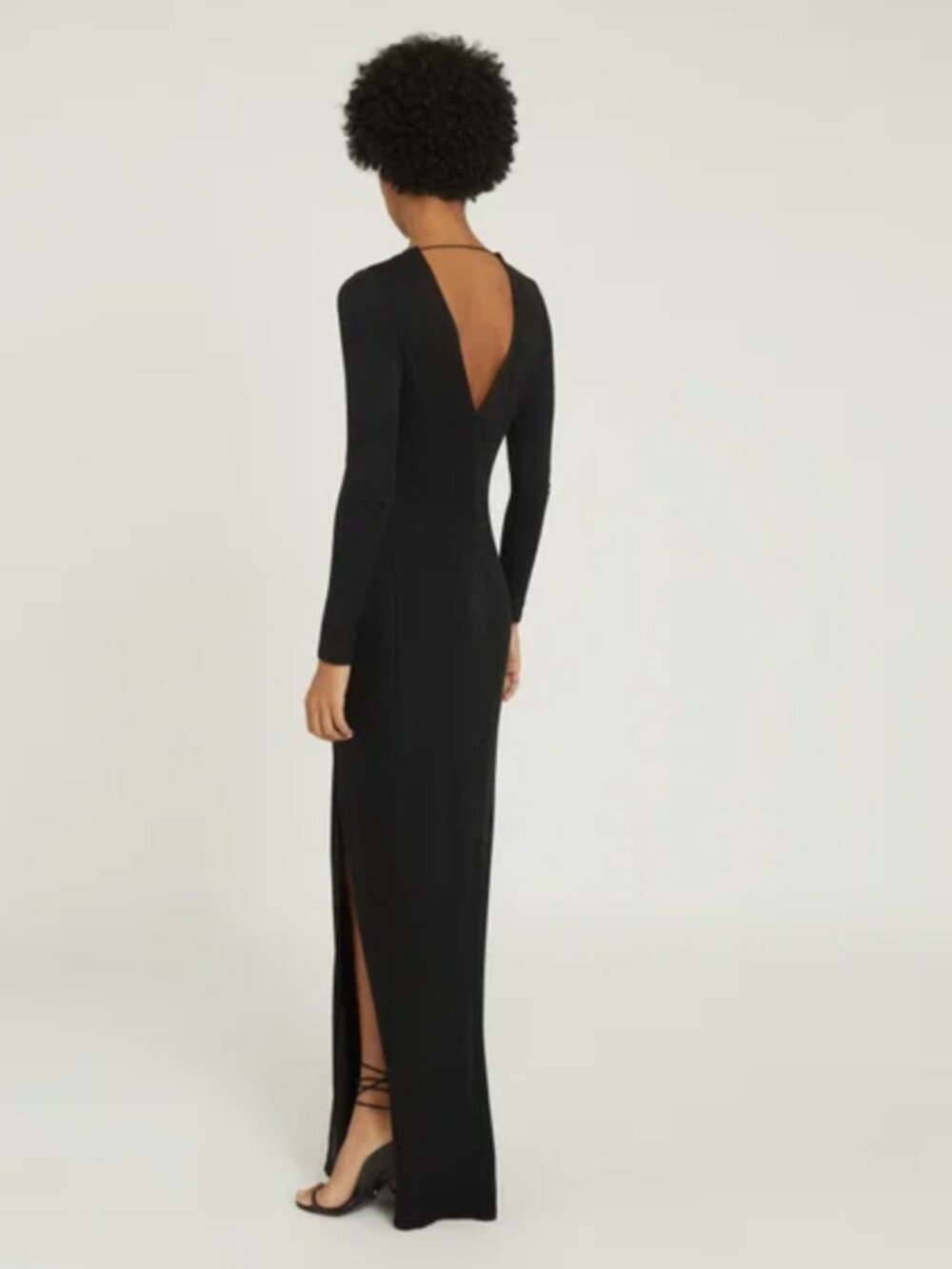 Reiss NWT | Lillian Plunge Detail Maxi Dress - Picture 2 of 16